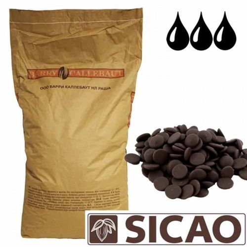 Шоколад Сикао Sicao  (Chocovic Тиаго) Темный, (Россия, г.Чехов), упаковка 20кг